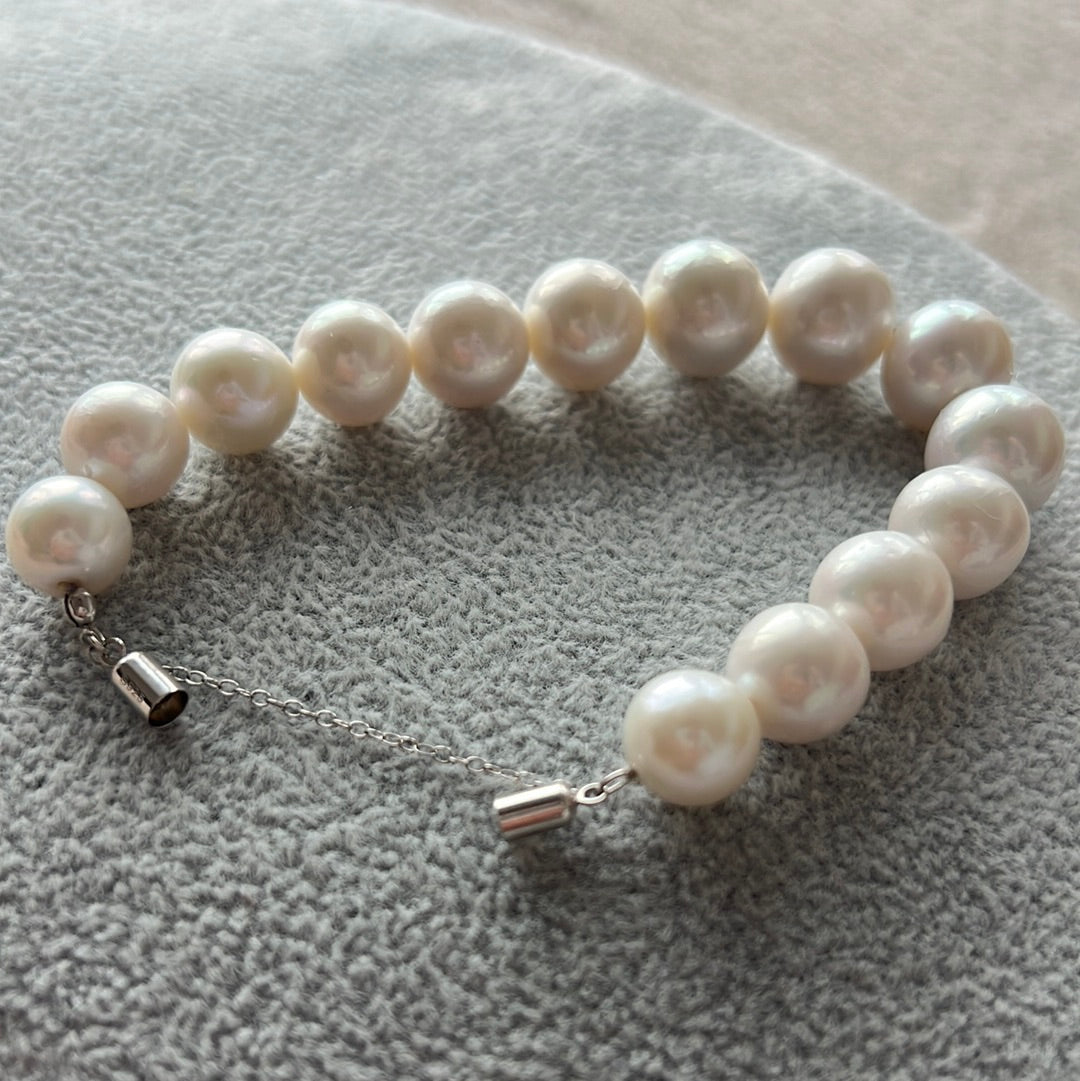 Freshwater 10-12.5mm bracelet