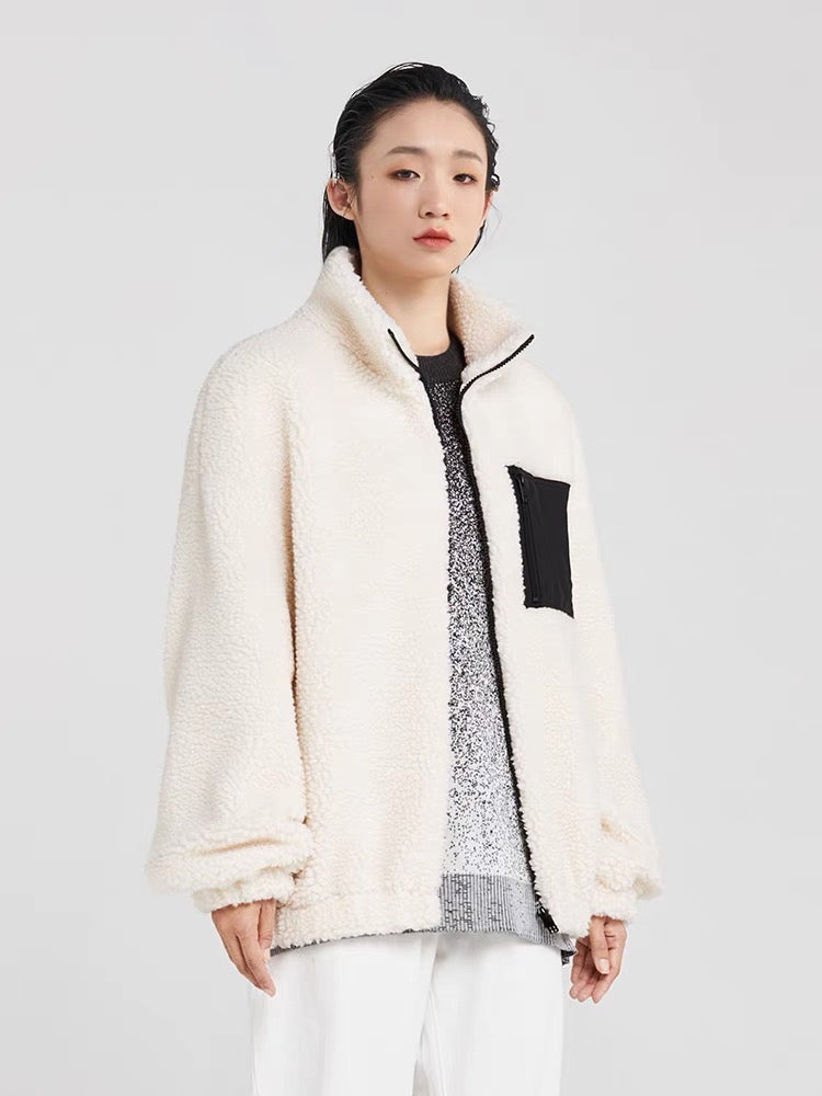 Sherpa coat White