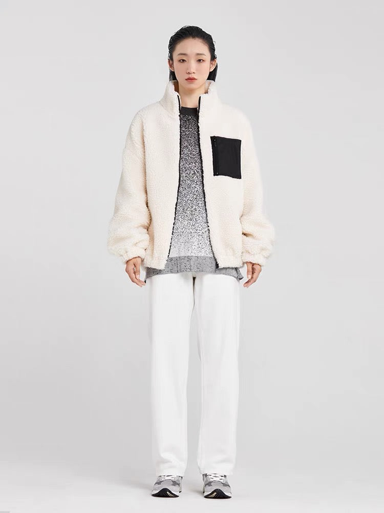 Sherpa coat White