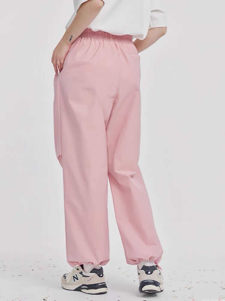 Wide-Leg Utility Pants